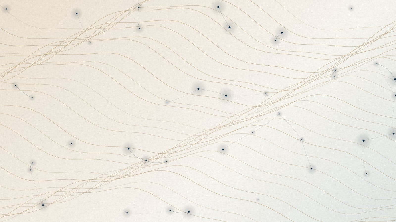 Abstract artwork in the London Child Neurology colours (sample image)